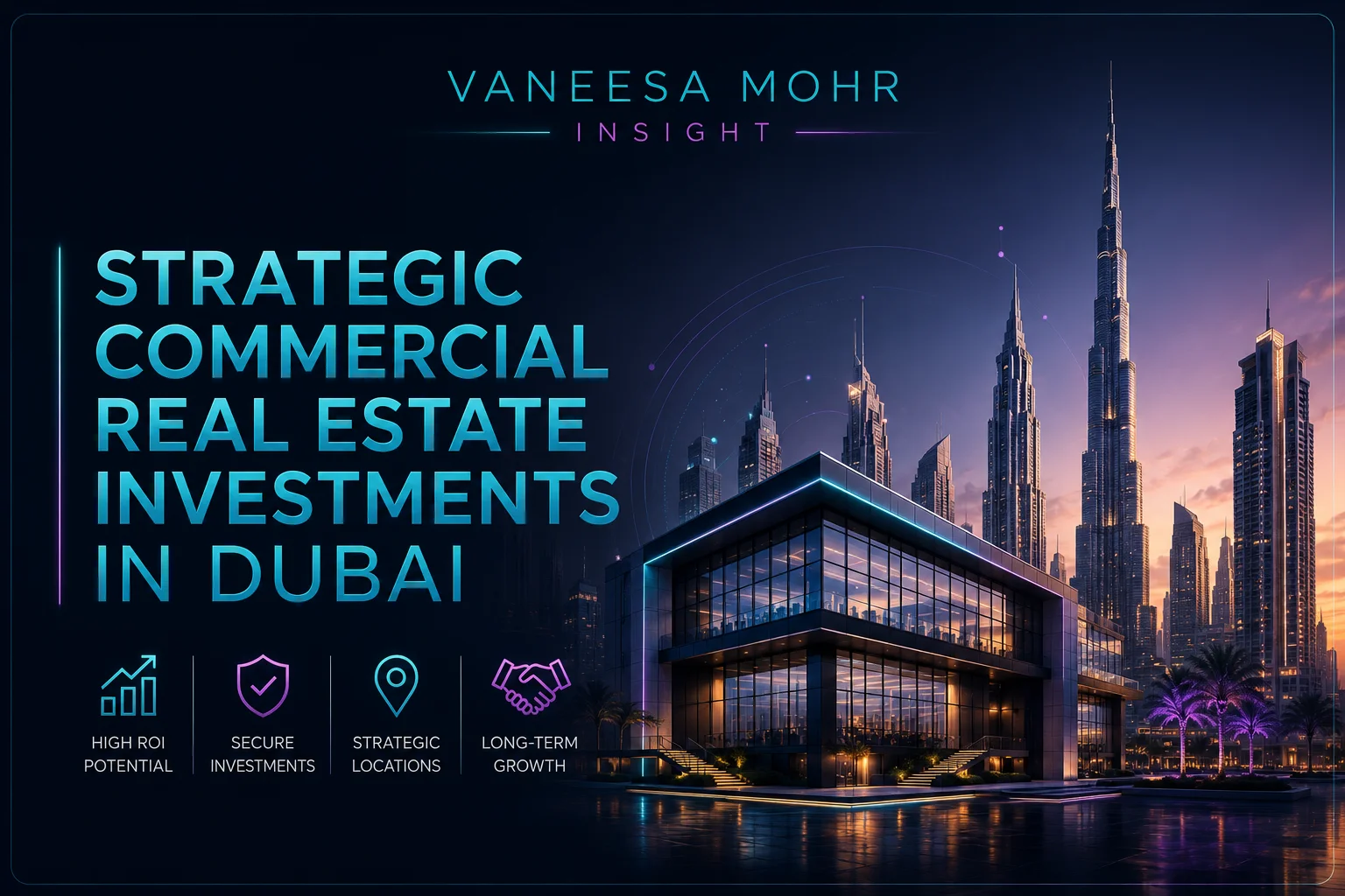 Strategic Commercial Real Estate Investments in Dubai