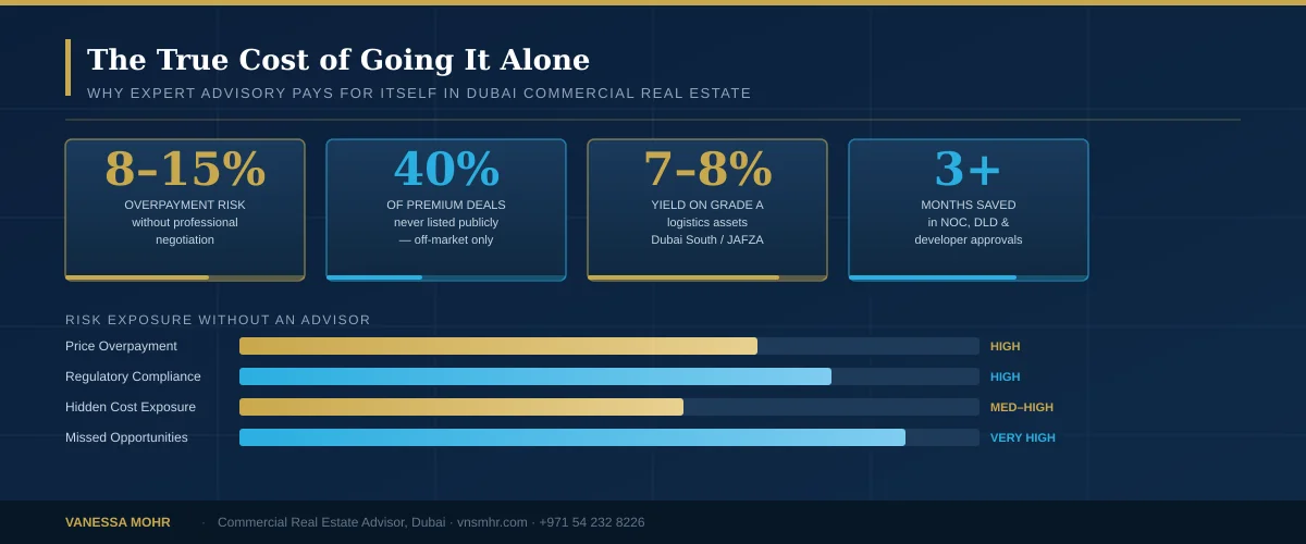 Key risks and metrics every commercial investor in Dubai must understand